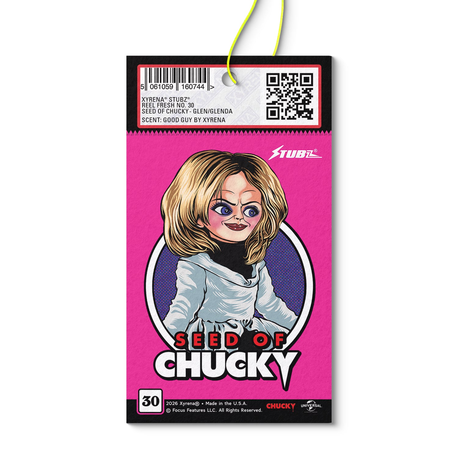 Seed of Chucky - Glen/Glenda - Stubz Reel Fresh No. 30